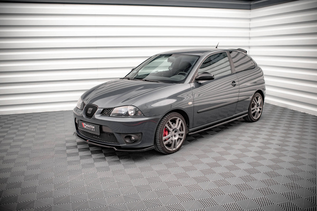 Street+ Seitenschweller Leisten passend für Seat Ibiza Cupra Mk3 schwarz Hochglanz – Ansicht 4