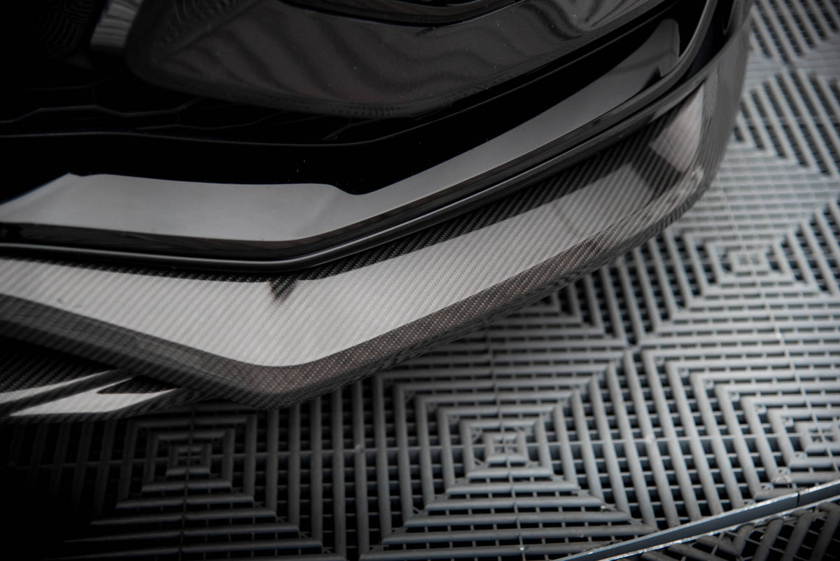 Prepreg Carbon Fiber Street+ Spoilerlippe Front Ansatz passend für Audi RSQ8 Mk1 – Ansicht 7