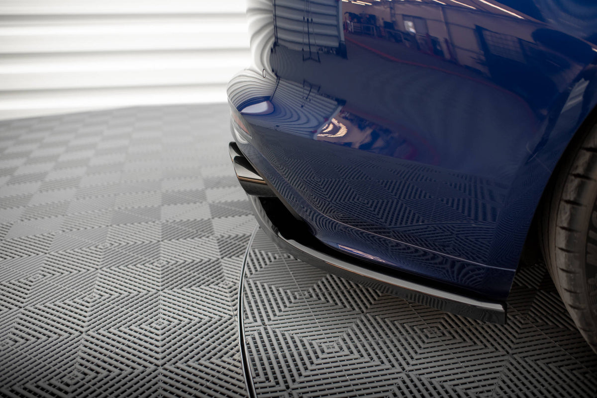 Street+ Mittlerer Diffusor RACE passend für Porsche Panamera GTS Sport Turismo 971 Facelift schwarz Hochglanz – Ansicht 4
