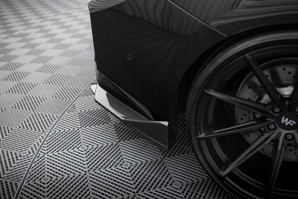 Prepreg Carbon Fiber Heck Ansatz Flaps Diffusor passend für BMW M2 G87 – Ansicht 4
