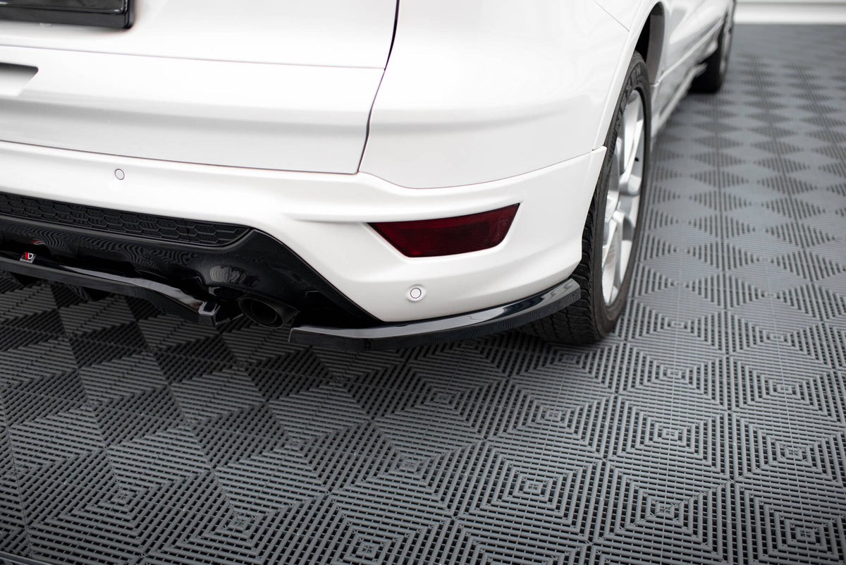Heck Ansatz Flaps Diffusor passend für Ford Kuga ST-Line Mk2 Facelift schwarz Hochglanz – Ansicht 3