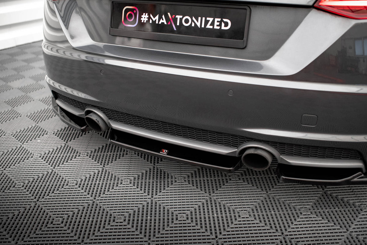 Heckansatz Audi TT S-Line 8S schwarz Hochglanz – Ansicht 5