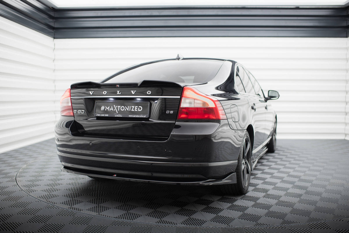 Heckspoiler Lippe 3D Volvo S80 Mk2 schwarz Hochglanz – Ansicht 1
