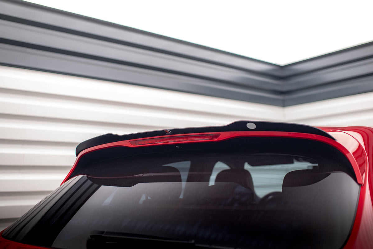 Heckspoiler Lippe Porsche Macan Mk1  schwarz Hochglanz – Ansicht 1