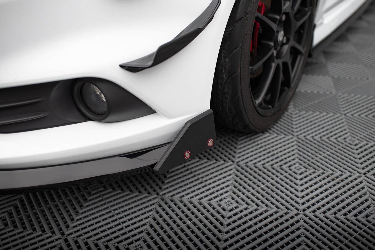 Street+ Spoilerlippe Front Ansatz V.6 + Flaps passend für Ford Fiesta ST Mk7 Facelift – Ansicht 5