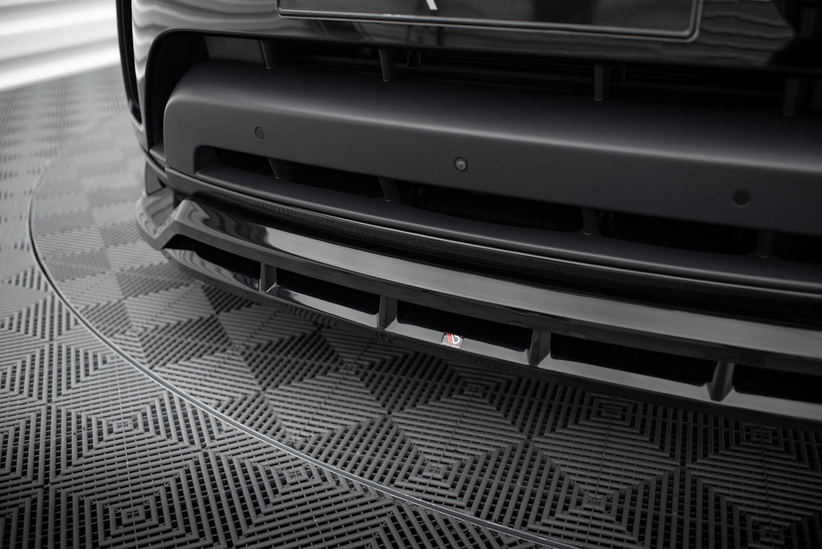 Street+ Spoilerlippe Front Ansatz passend für Land Rover Discovery HSE Mk5 schwarz Hochglanz – Ansicht 4