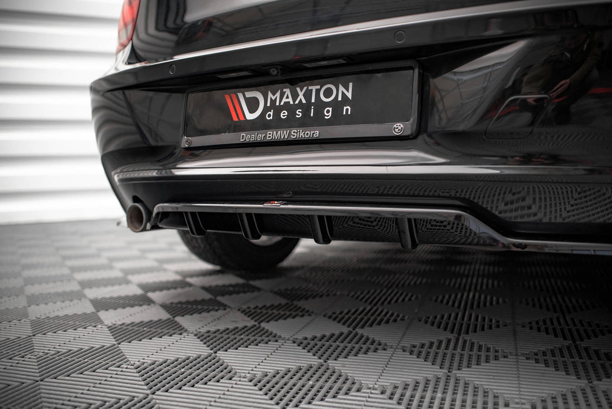 Street+ Mittlerer Diffusor RACE passend für BMW 1er F20 schwarz Hochglanz – Ansicht 4