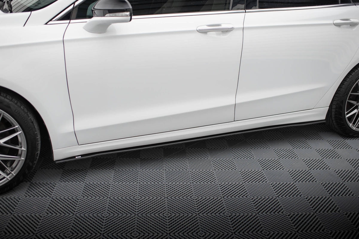 Street Pro Street+ Seitenschweller Leisten passend für Ford Mondeo Sport Mk5 Facelift / Fusion Sport Mk2 Facelift – Ansicht 3