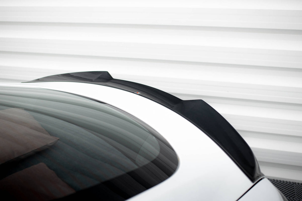 Heckspoiler Lippe 3D Tesla Model S Plaid Mk1 Facelift schwarz Hochglanz – Ansicht 5