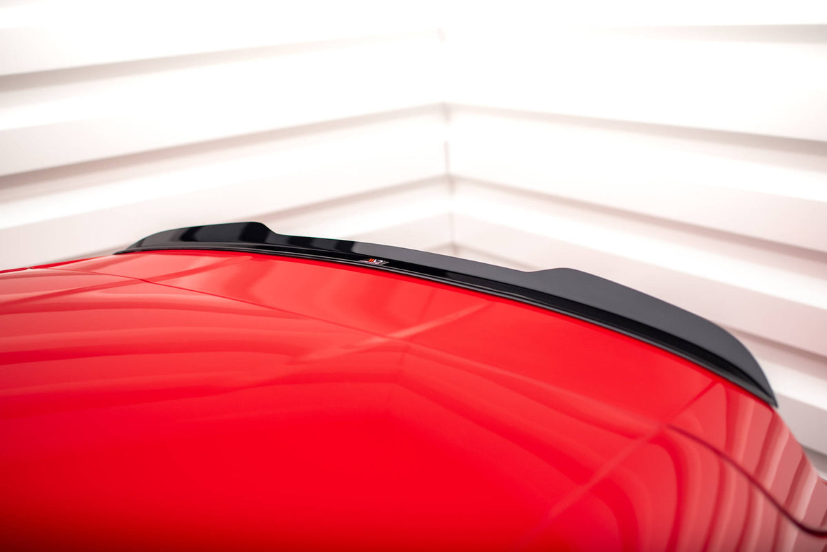 Heckspoiler Lippe Porsche Macan Mk1  schwarz Hochglanz – Ansicht 4