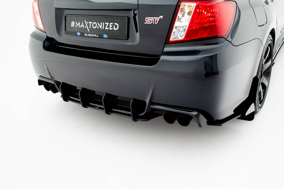 Street Pro Heckschürze passend für Subaru Impreza WRX STI Mk3 Facelift – Ansicht 3
