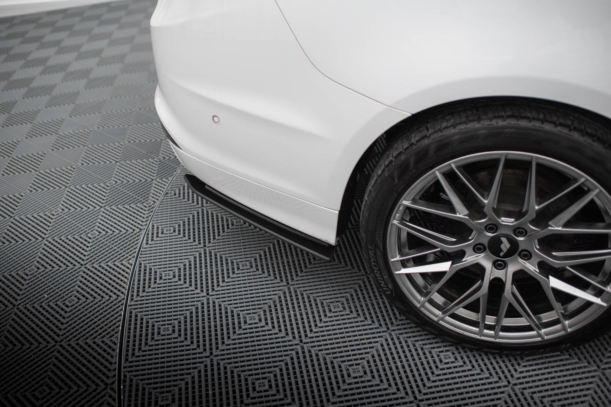 Street Pro Heck Ansatz Flaps Diffusor passend für Ford Mondeo Sport Mk5 Facelift / Fusion Sport Mk2 Facelift – Ansicht 4