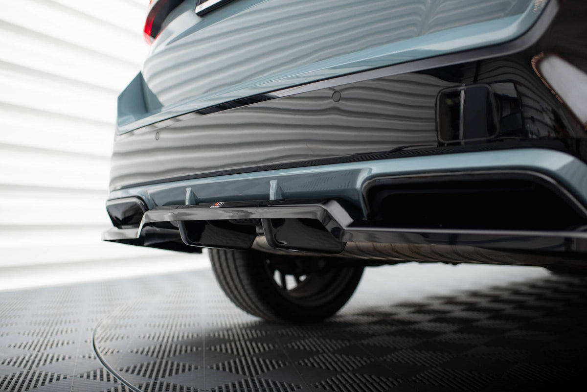 Street+ Mittlerer Diffusor RACE passend für BMW X1 M-Paket U11 schwarz Hochglanz – Ansicht 6