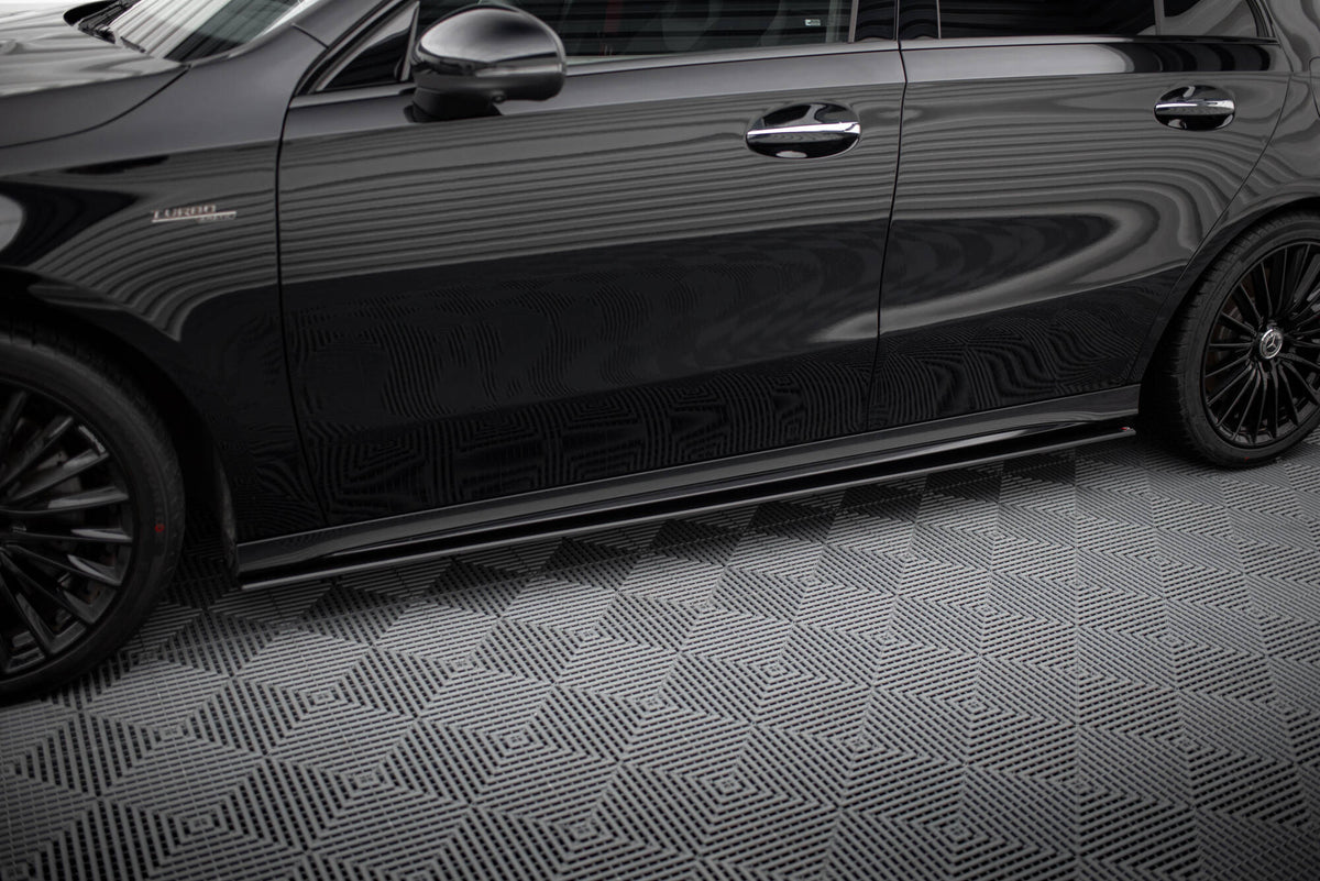Street Pro Street+ Seitenschweller Leisten passend für Mercedes-AMG A35 W177 Facelift – Ansicht 3
