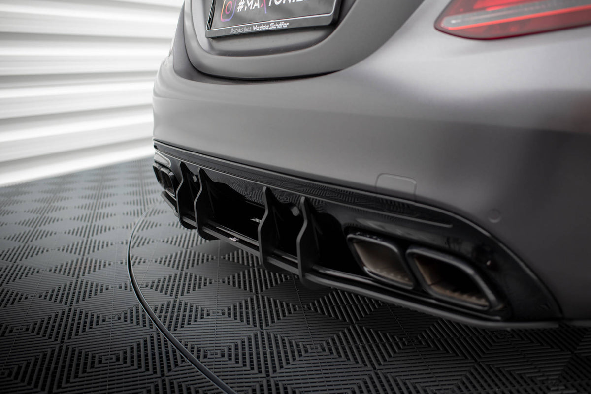 Street Pro Heckschürze passend für Mercedes-AMG C63 Limousine / Kombi W205 Facelift – Ansicht 3