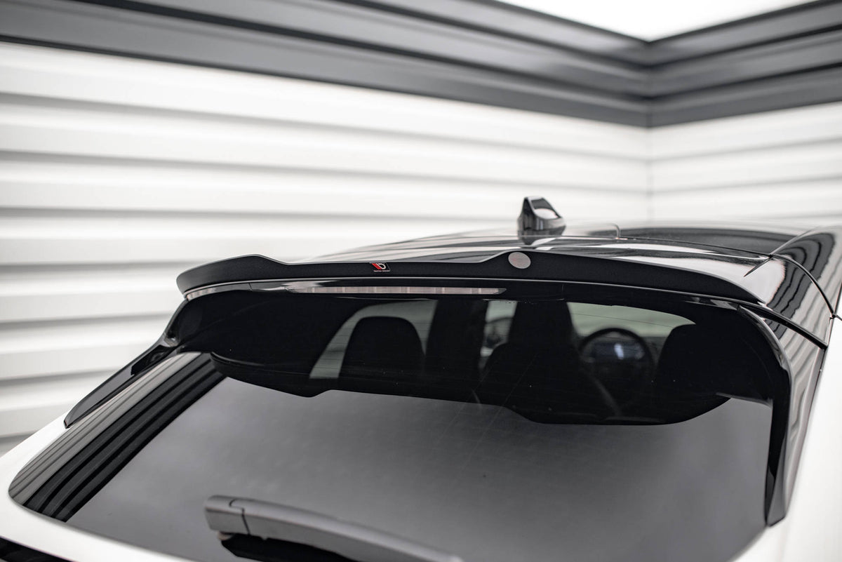 Höher Heckspoiler Lippe Ford Mustang Mach-E Mk1 schwarz Hochglanz – Ansicht 3