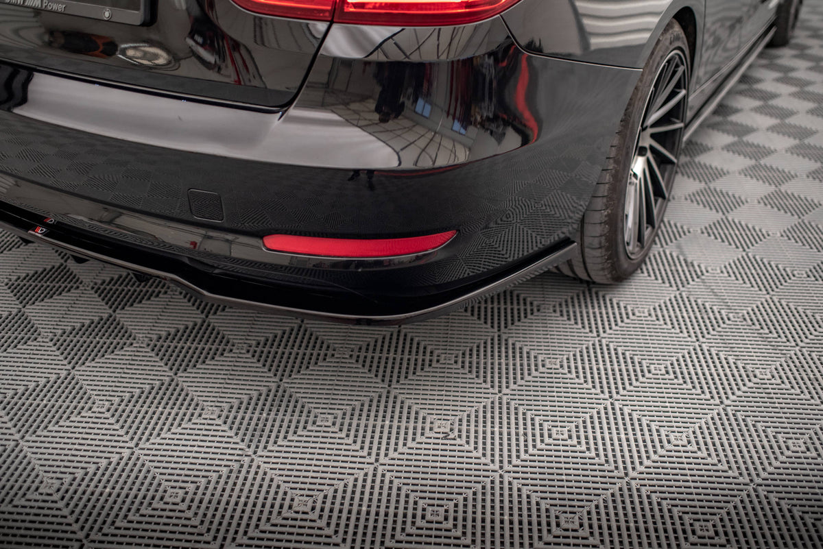 Street+ Mittlerer Diffusor RACE passend für BMW 3er GT F34 schwarz Hochglanz – Ansicht 3