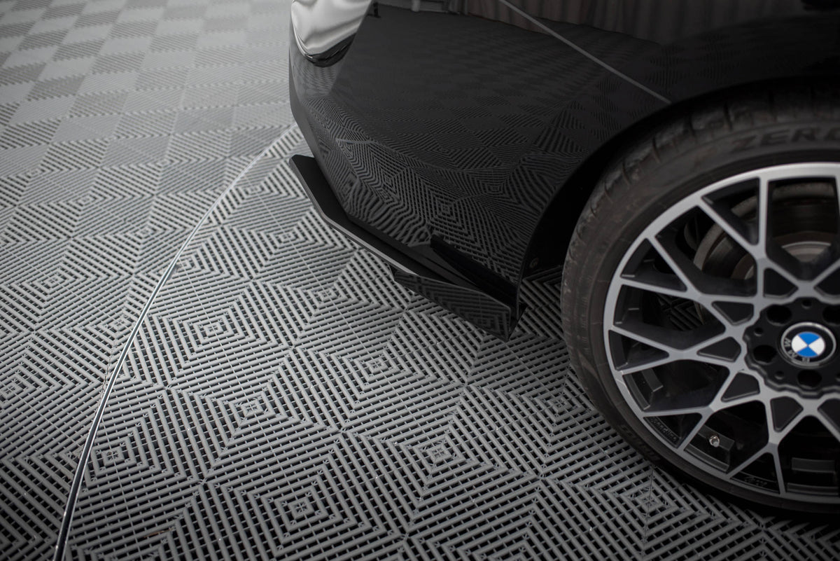 Hintere Seiten Flaps passend für BMW 2 Coupe G42 schwarz Hochglanz – Ansicht 4