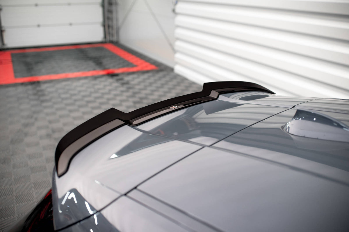 Heckspoiler Lippe V.2 BMW 1er M135i / 128ti / M-Paket F40 schwarz Hochglanz – Ansicht 3
