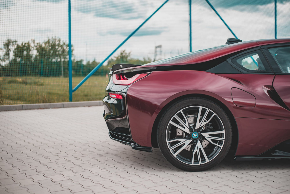 Heckansatz BMW i8 schwarz Hochglanz – Ansicht 6