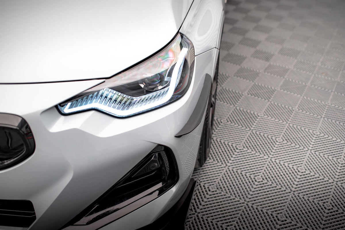 Stoßstangen Flaps Wings vorne Canards passend für BMW 2 Coupe M-Paket / M240i G42 – Ansicht 5