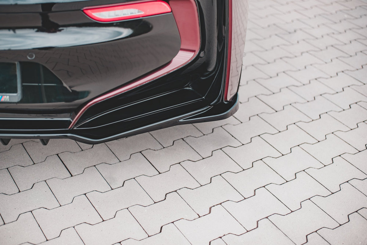 Street+ Mittlerer Diffusor RACE passend für BMW i8 schwarz Hochglanz – Ansicht 4