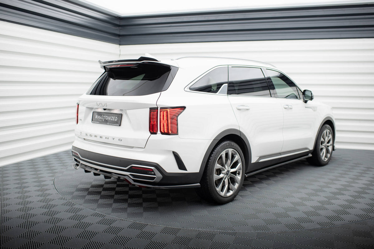 Street+ Mittlerer Diffusor RACE passend für Kia Sorento Mk4 schwarz Hochglanz – Ansicht 8