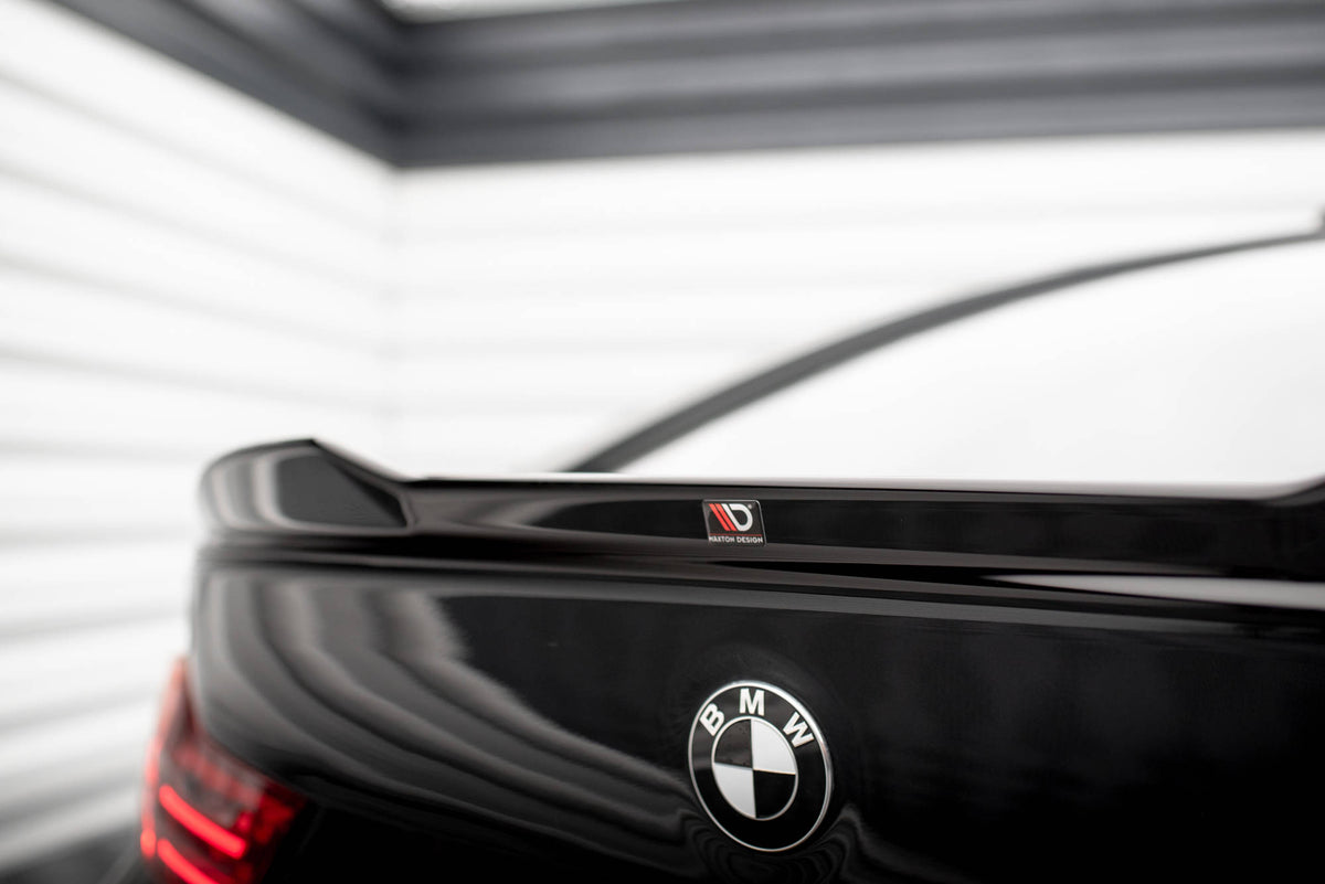 Heckspoiler Lippe 3D BMW 4er Gran Coupe Standard / M-Paket F36 / F36 Facelift schwarz Hochglanz – Ansicht 4