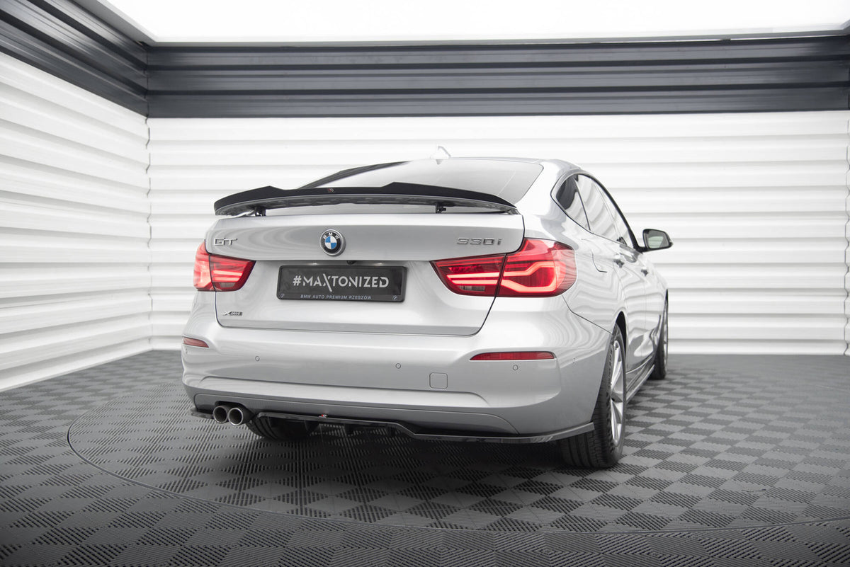 Street+ Mittlerer Diffusor RACE passend für BMW 3er GT F34 Facelift schwarz Hochglanz – Ansicht 1