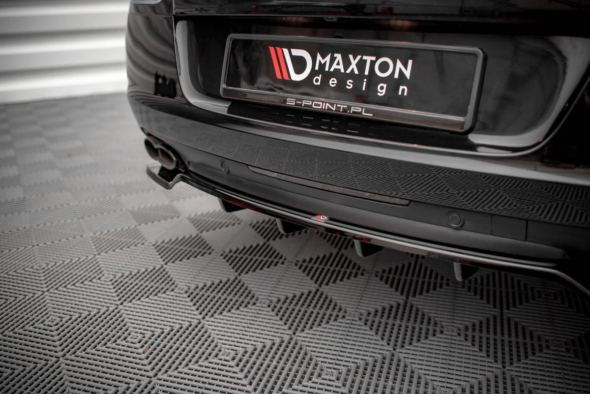 Street+ Mittlerer Diffusor RACE passend für Bentley Continental GT V8 S Mk2 schwarz Hochglanz – Ansicht 4