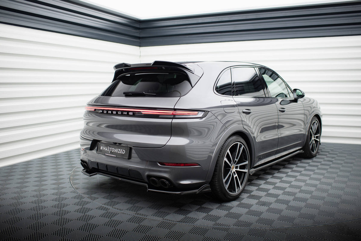 Heckansatz Porsche Cayenne Sport Design / Turbo SUV / Coupe Mk3 Facelift schwarz Hochglanz – Ansicht 4