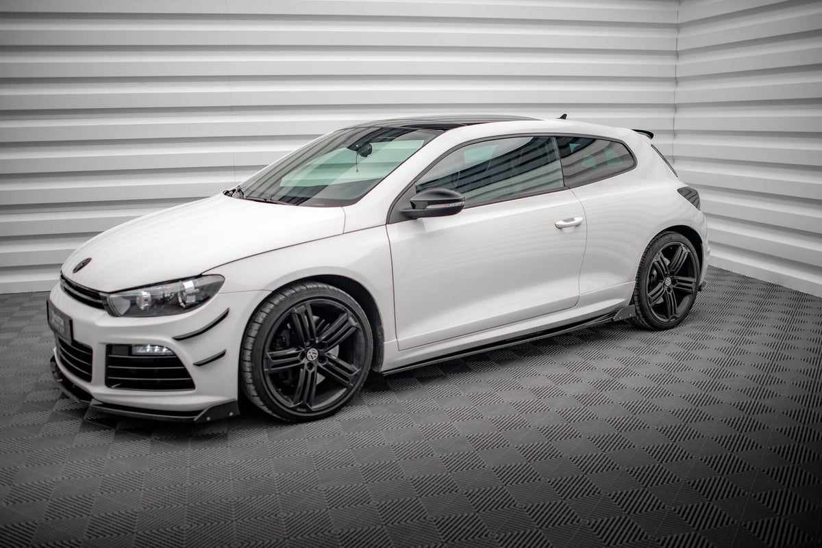 Street+ Seitenschweller Leisten V.2 passend für + Flaps passend für VW Scirocco R Mk3 / Mk3 Facelift – Ansicht 6