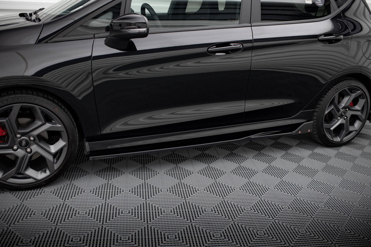 Street+ Seitenschweller Leisten V.2 passend für + Flaps passend für Ford Fiesta ST / ST-Line – Ansicht 3