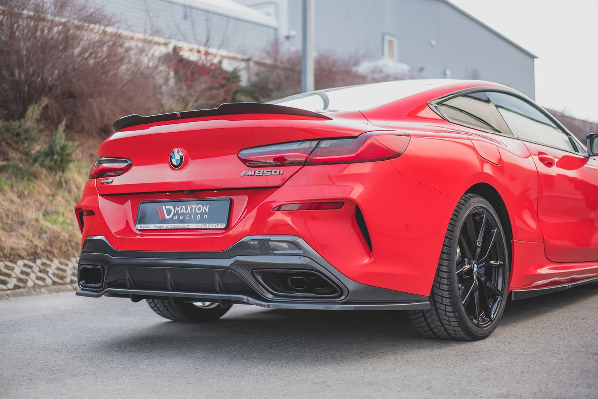 Heckspoiler Lippe BMW 8 Coupe M-Paket G15 schwarz Hochglanz – Ansicht 1