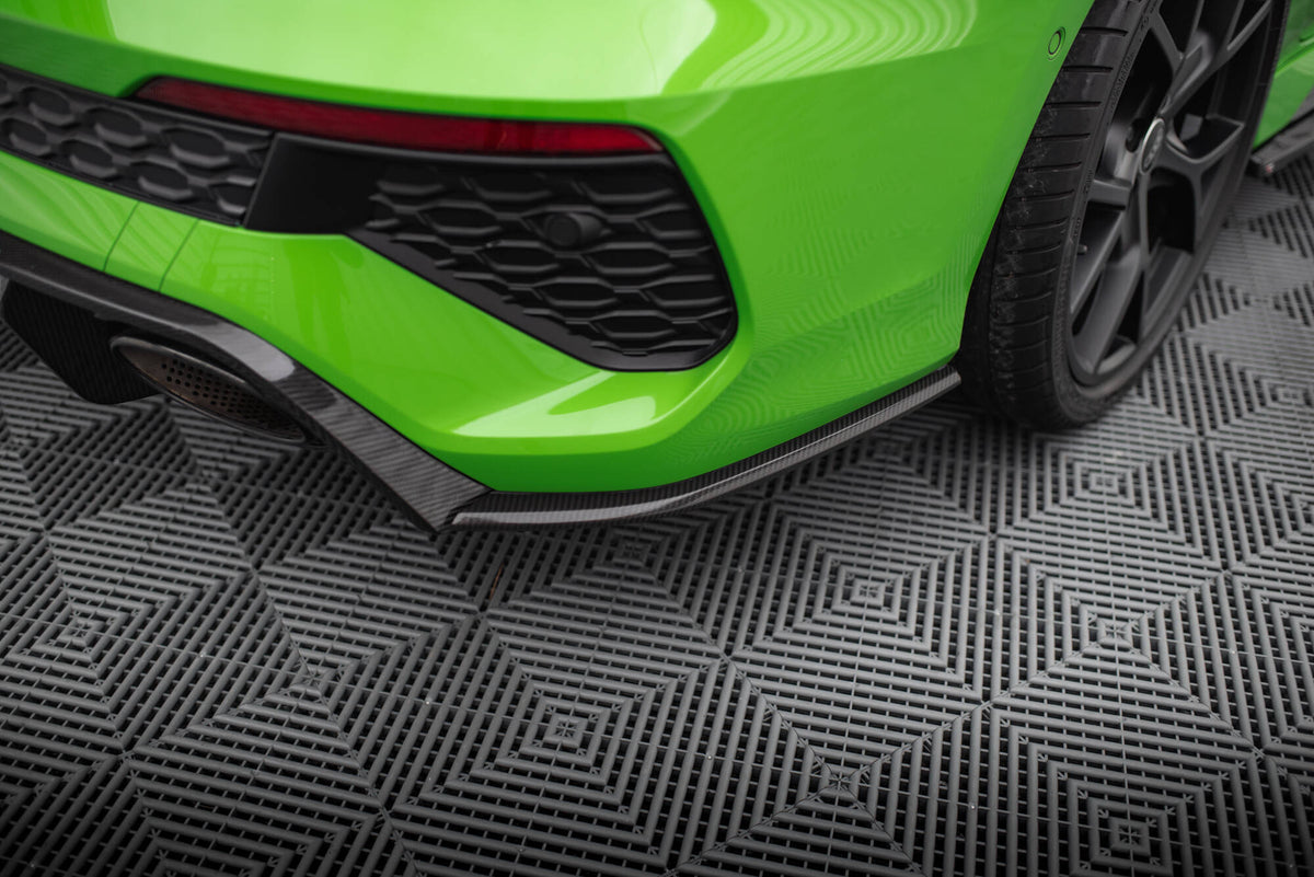 Prepreg Carbon Fiber Heck Ansatz Flaps Diffusor V.2 passend für Audi RS3 Limousine 8Y – Ansicht 4