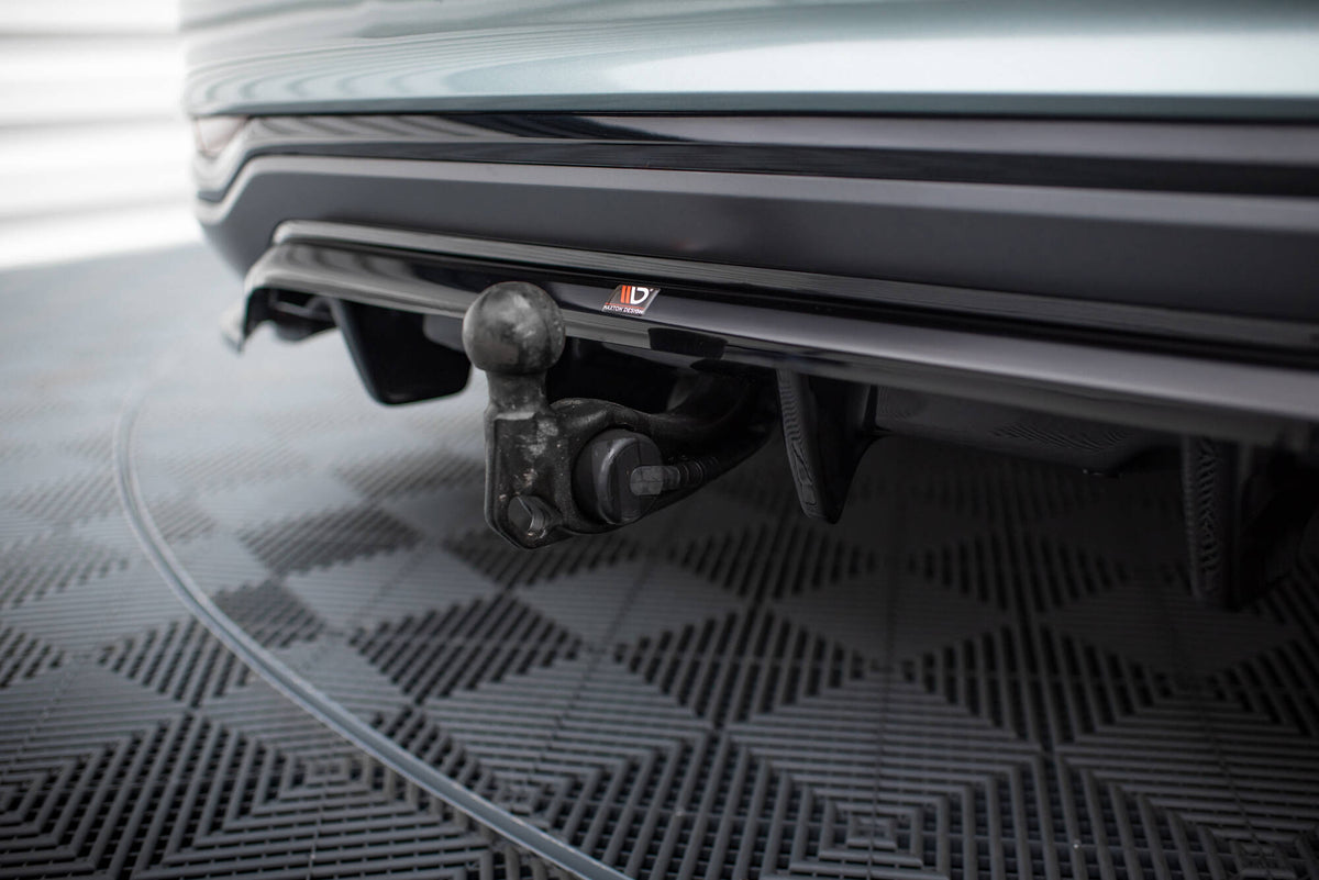 Street+ Mittlerer Diffusor RACE passend für Audi A6 Allroad C8 schwarz Hochglanz – Ansicht 4