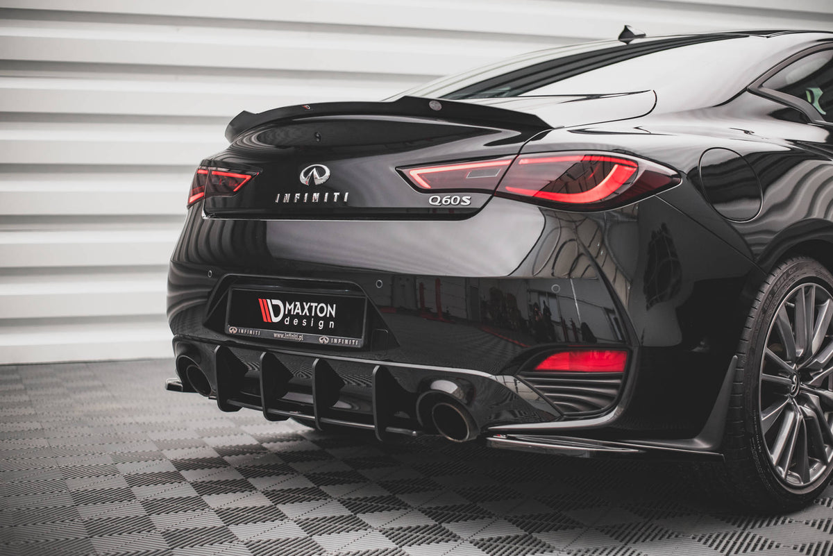 Street Pro Heckschürze passend für Infiniti Q60 S Mk2 – Ansicht 1