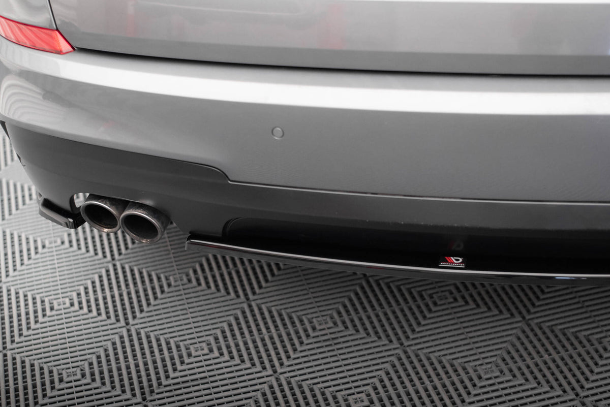 Heckansatz BMW 5er GT M-Paket F07 schwarz Hochglanz – Ansicht 4