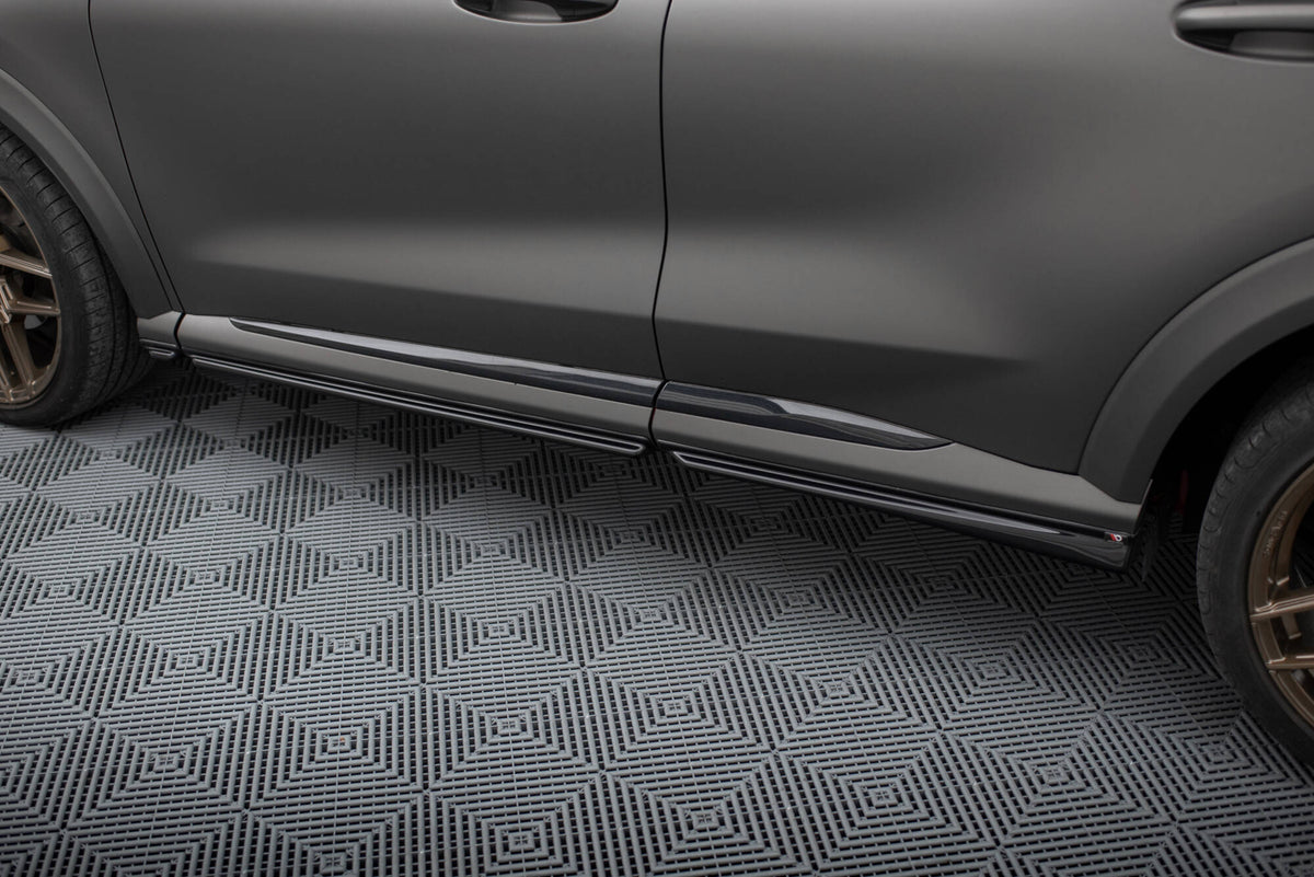Street+ Seitenschweller Leisten passend für Ford Puma ST / ST-Line / Standard Mk1 schwarz Hochglanz – Ansicht 4