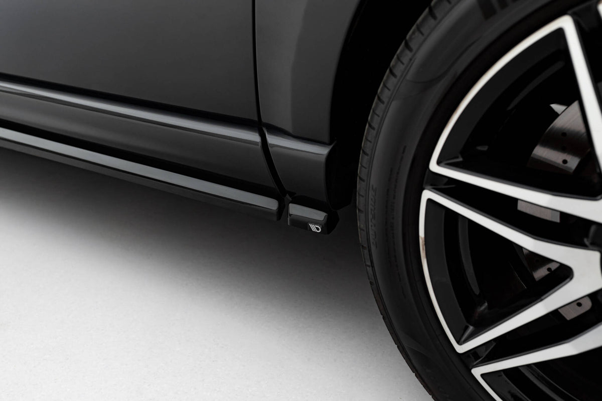 Street+ Seitenschweller Leisten passend für Mercedes-Benz V-Klasse Long AMG-Line W447  schwarz Hochglanz – Ansicht 5