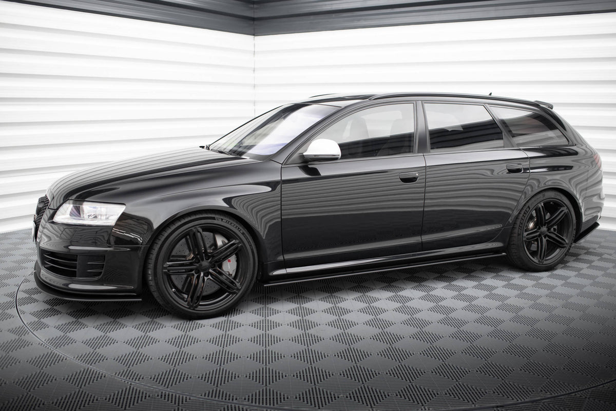 Street Pro Street+ Seitenschweller Leisten passend für Audi RS6 Avant C6 – Ansicht 3