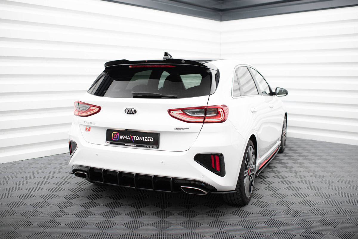Street Pro Heck Ansatz Flaps Diffusor passend für Kia Ceed GT Mk3 – Ansicht 1