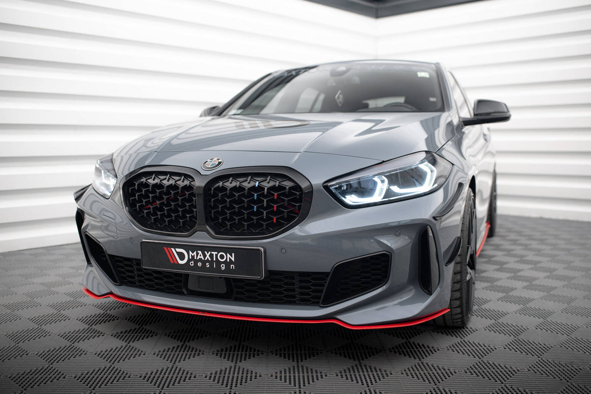 Street+ Spoilerlippe Front Ansatz V.4 passend für BMW 1er M-Paket/ M135i / 128ti F40 – Ansicht 4