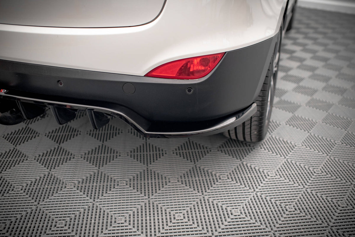 Street+ Mittlerer Diffusor RACE passend für Hyundai ix35 Mk1 schwarz Hochglanz – Ansicht 2