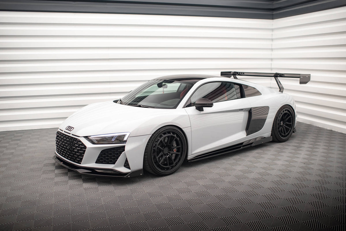 Street+ Seitenschweller Leisten V.2 passend für + Flaps passend für Audi R8 Mk2 Facelift – Ansicht 4