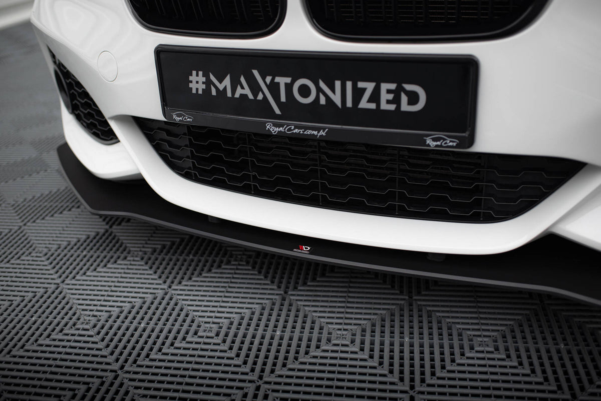 Street Pro Street+ Spoilerlippe Front Ansatz passend für V.3 passend für BMW 1er F20 M-Paket Facelift / M140i – Ansicht 4