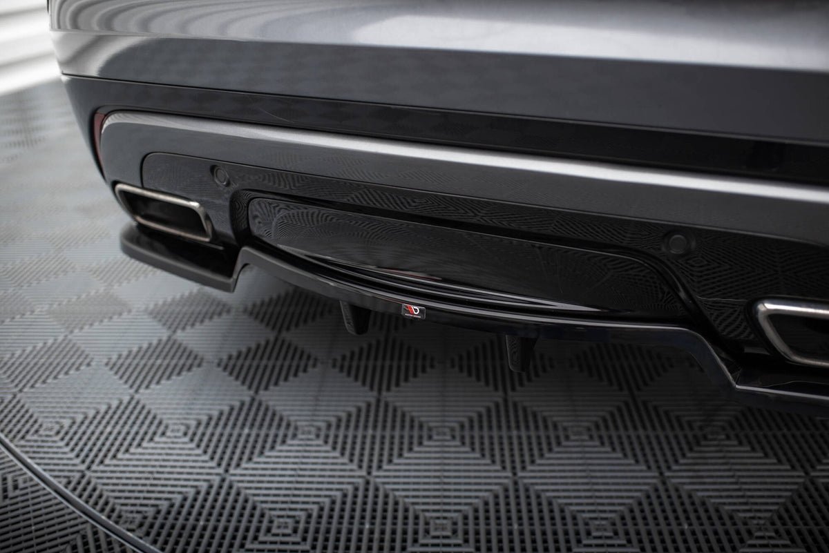 Street+ Mittlerer Diffusor RACE passend für V.1 Land Rover Range Rover Velar R-Dynamic Mk1 schwarz Hochglanz – Ansicht 6