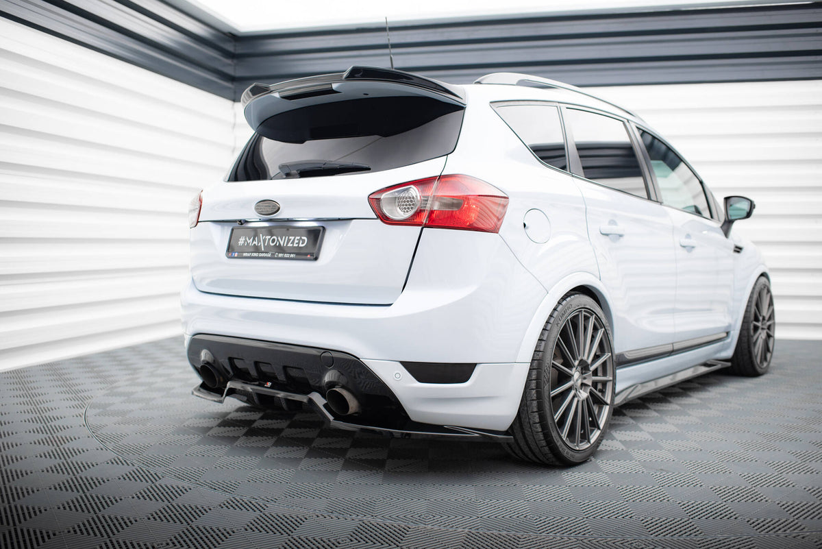 Street+ Mittlerer Diffusor RACE passend für Ford Kuga ST Mk1 schwarz Hochglanz – Ansicht 5