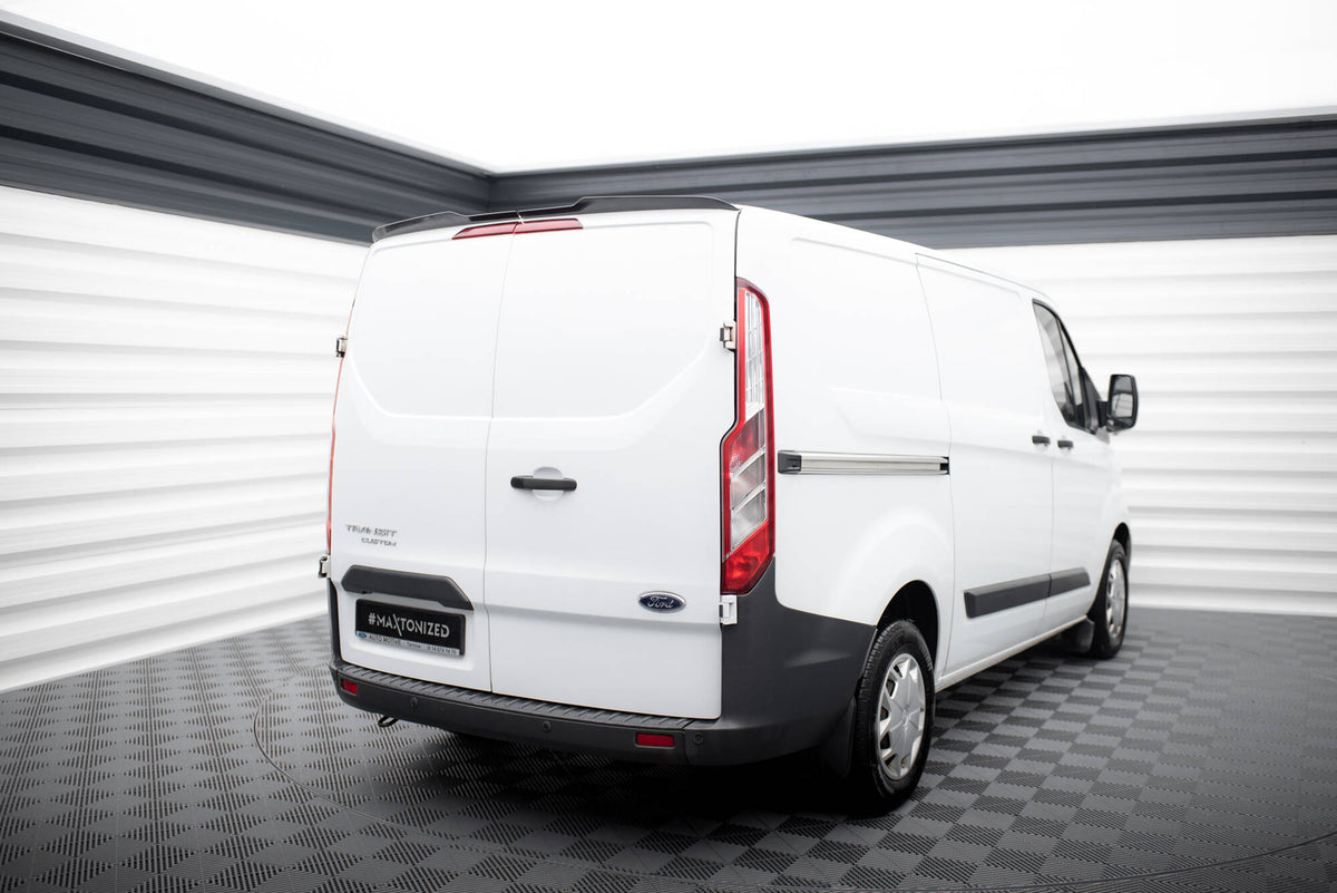 Heckspoiler Lippe Ford Transit Custom Mk1  schwarz Hochglanz – Ansicht 6