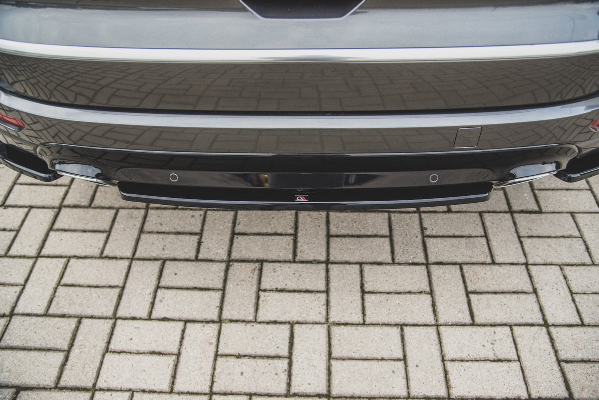 Heckansatz Ford S-Max Vignale Mk2 Facelift schwarz Hochglanz – Ansicht 3